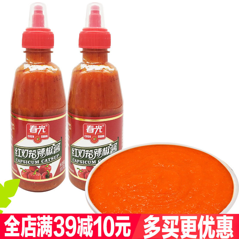 春光红灯笼辣椒酱300克X4瓶