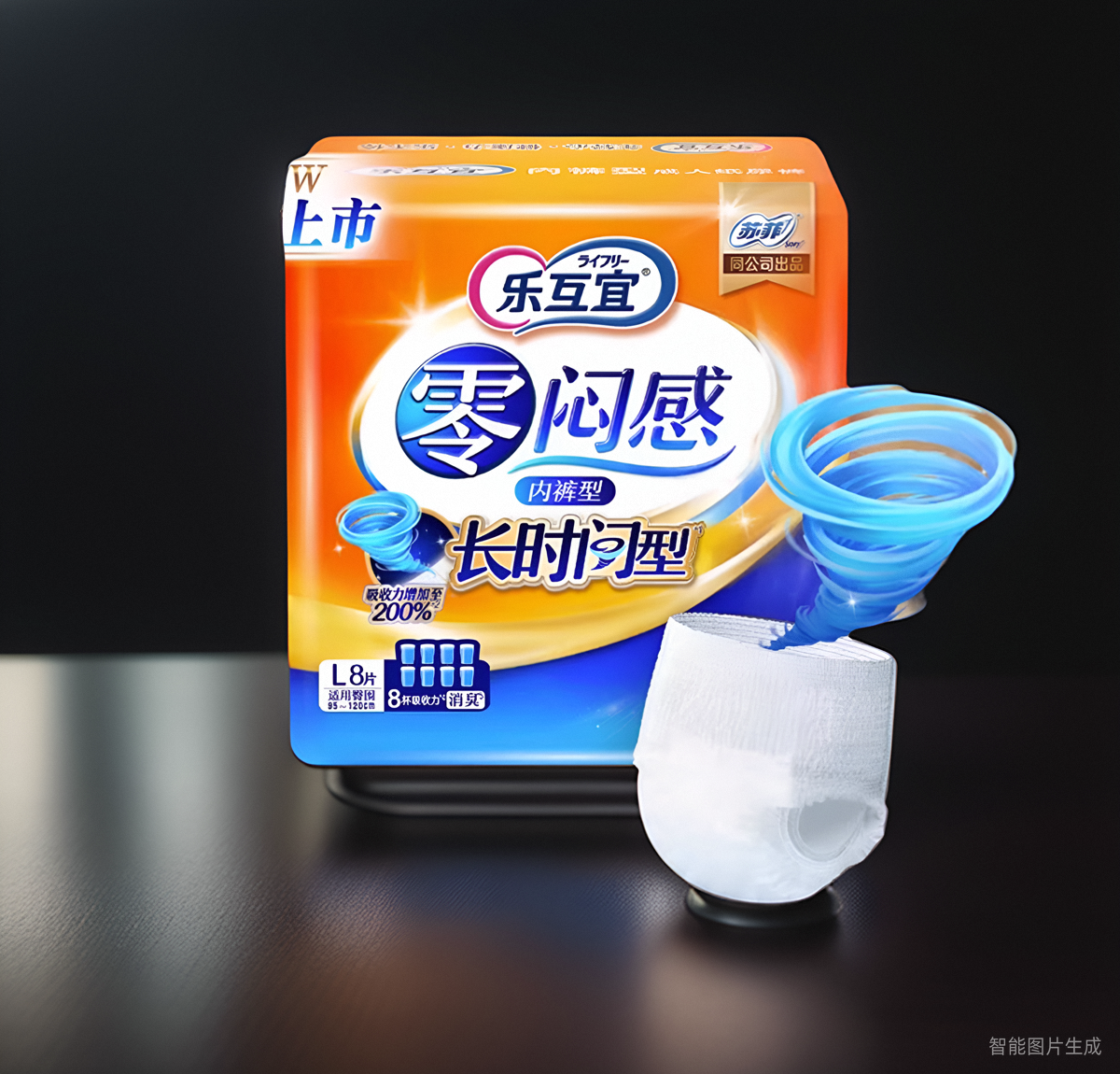乐互宜长时间型拉拉裤加厚夜用