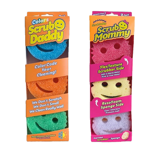 Scrub daddy美国爸爸海绵擦厨房清洁钢丝球不伤器皿涂层顽固污渍
