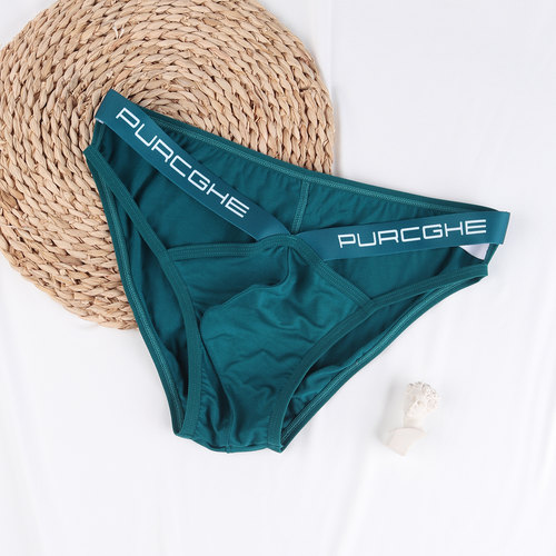 男生低腰个性V型腰带三角内裤夏