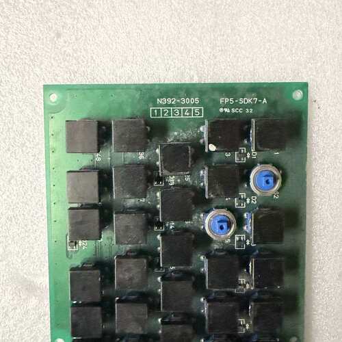 议价~FP5-SDK7-A / N392-3005数控系统按键板，~可维修