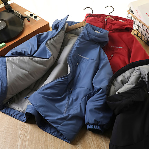 男女童加厚轻量棉服中大童棉袄