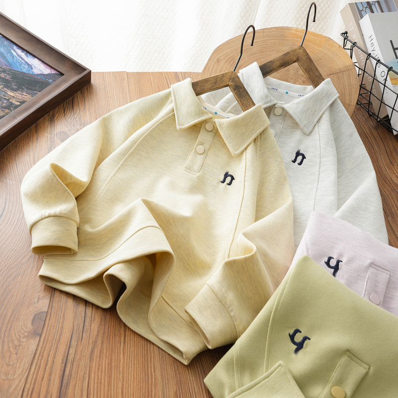 儿童秋季polo衫2025年春秋新款男童洋气打底衫中大童刺绣长袖上衣,童装/婴儿装/亲子装,儿童POLO衫,淘宝优惠券,粉丝福利购,淘宝优惠卷