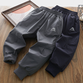 裤 中大童防风长裤 子冬季 男童棉裤 加厚儿童保暖裤 2025新款 冬装