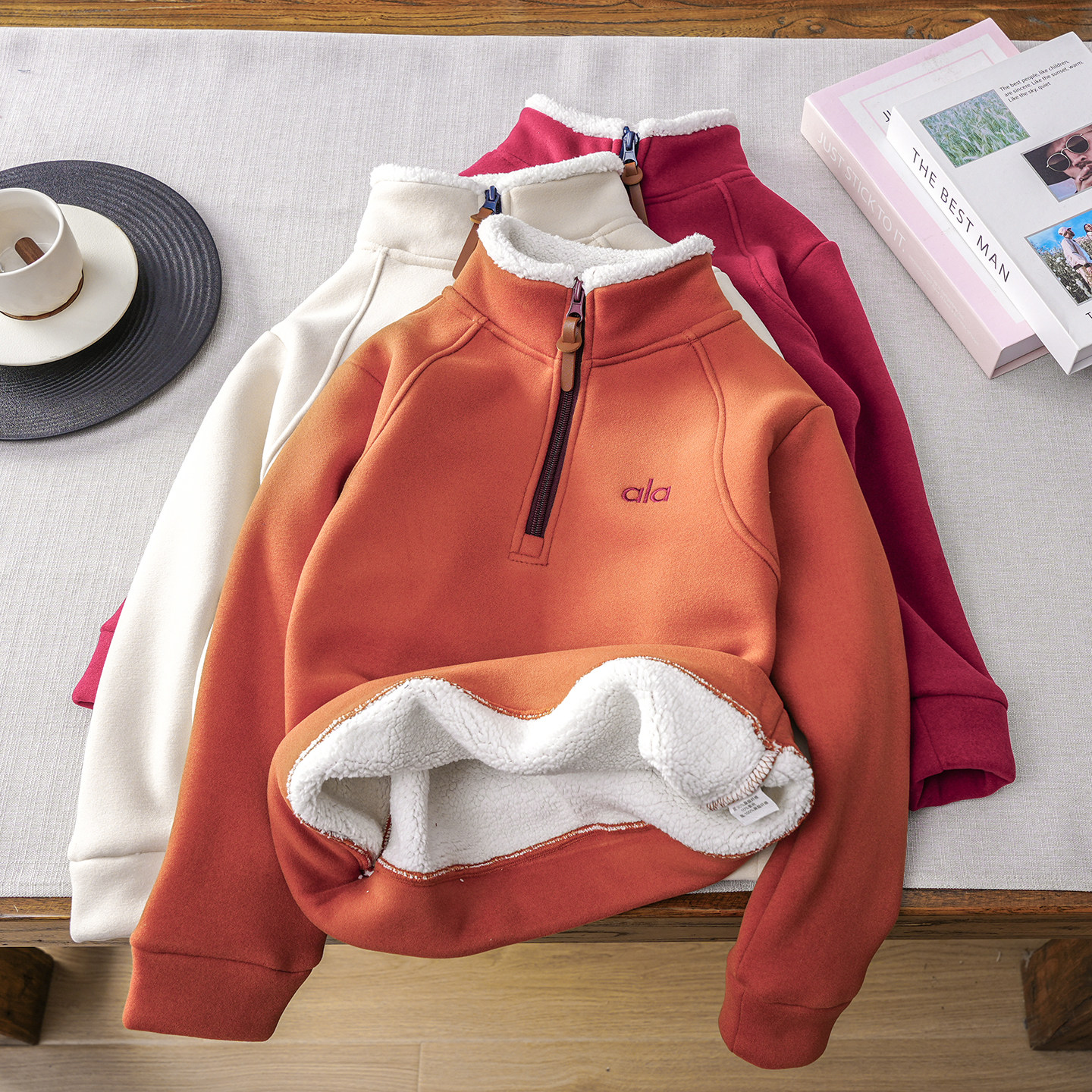 男女童加绒加厚卫衣冬款2025新款儿童保暖绒衫中大童一体绒上衣