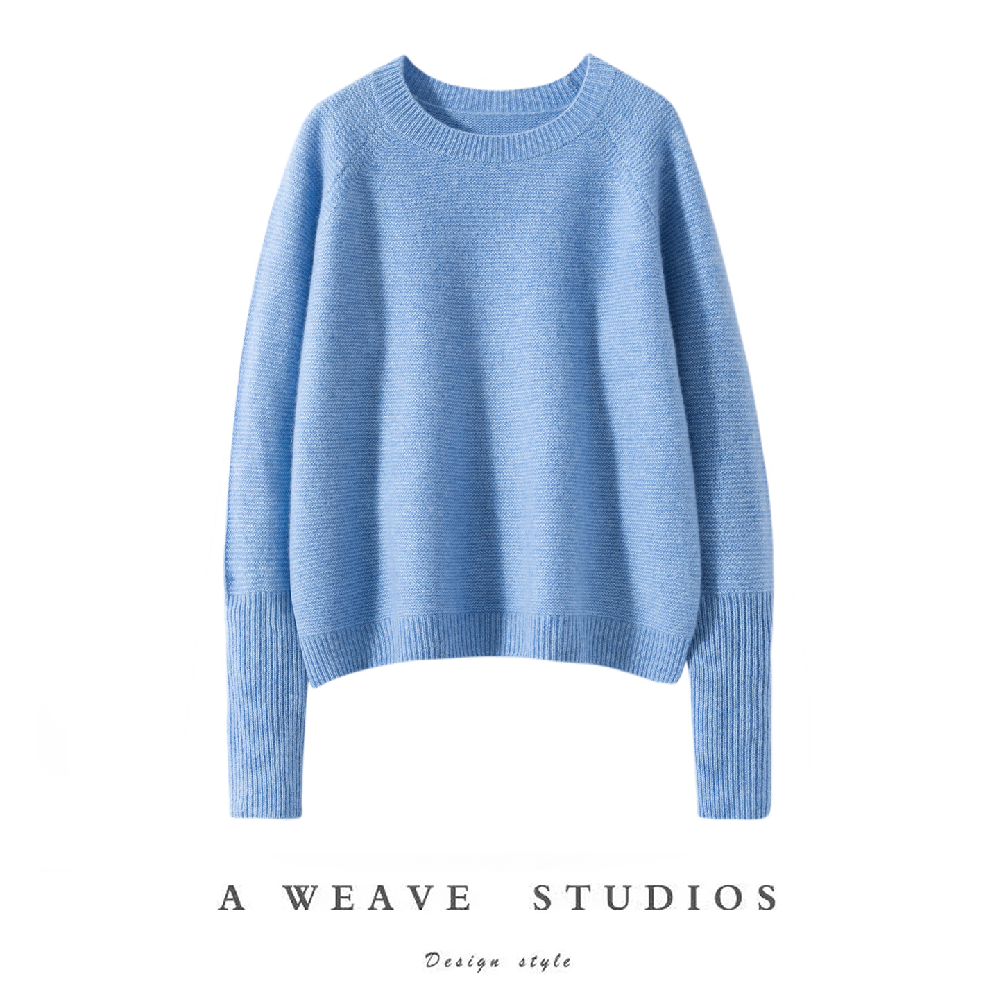 秋冬100%山羊绒加厚女羊绒衫