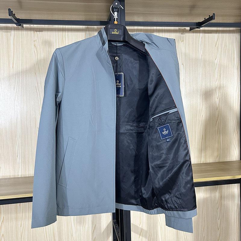 金利来男夹克秋冬款立领休闲外套