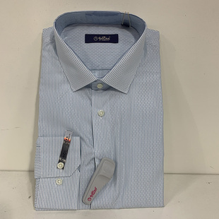 长袖 金利来男装 桑蚕丝混纺修身 春款 衬衫