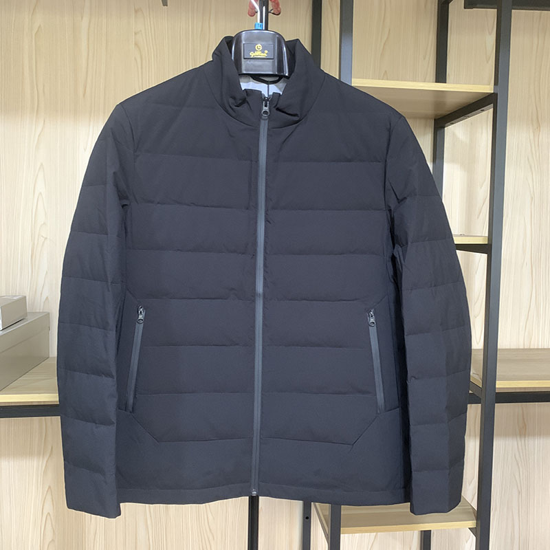 金利来男装白鸭绒保暖羽绒服外套