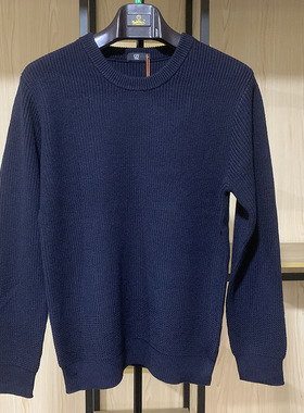 金利来GY男装秋冬圆领套头羊毛衫毛衣DSMY00D-I2303-95