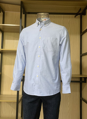 金利来GY男装秋冬加绒长袖衬衫DSCC069-K2417-15