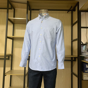 金利来GY男装秋冬加绒长袖衬衫DSCC069-K2417-15