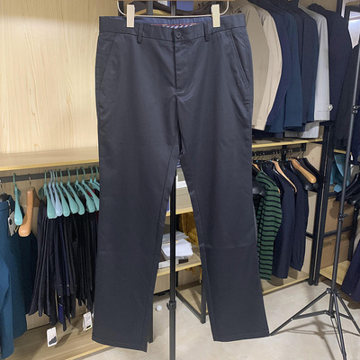 金利来标准型聚酯纤维面料休闲裤