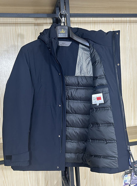 金利来GY男装冬季鹅绒智能感温蓄热防风羽绒服DGH0226-MK104-95