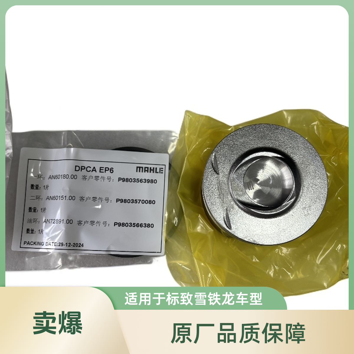 标致雪铁龙DS活塞总成