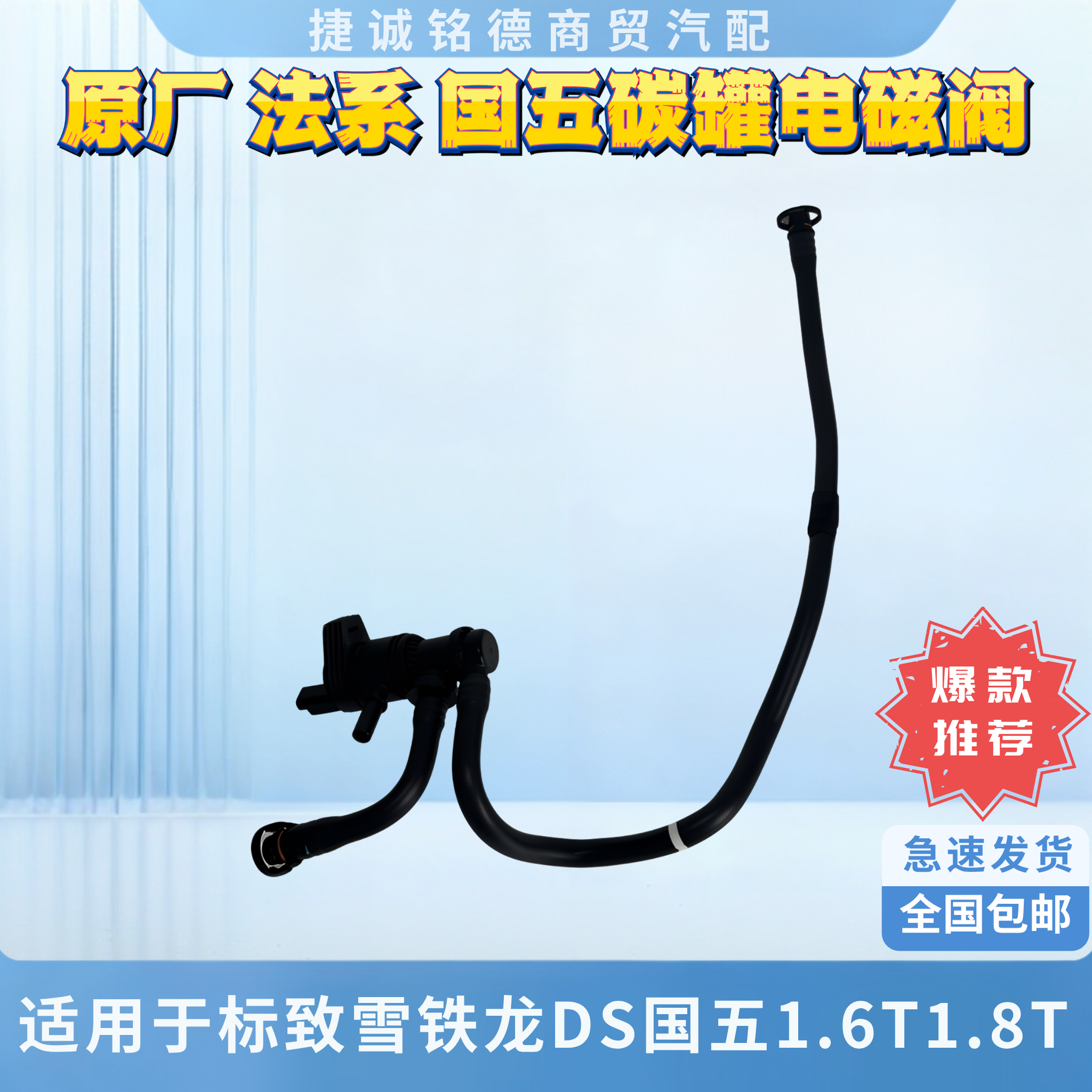 适配标致雪铁龙碳罐电磁阀
