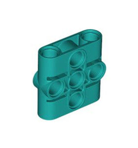 LEGO乐高 6252655 蓝绿色 51515零件 3×3 39793