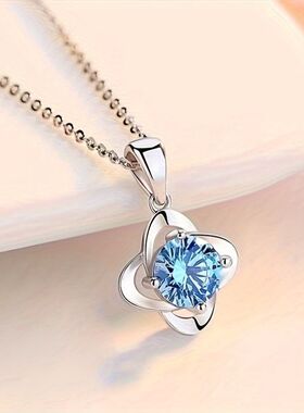 幸运四叶草项链女轻奢简约