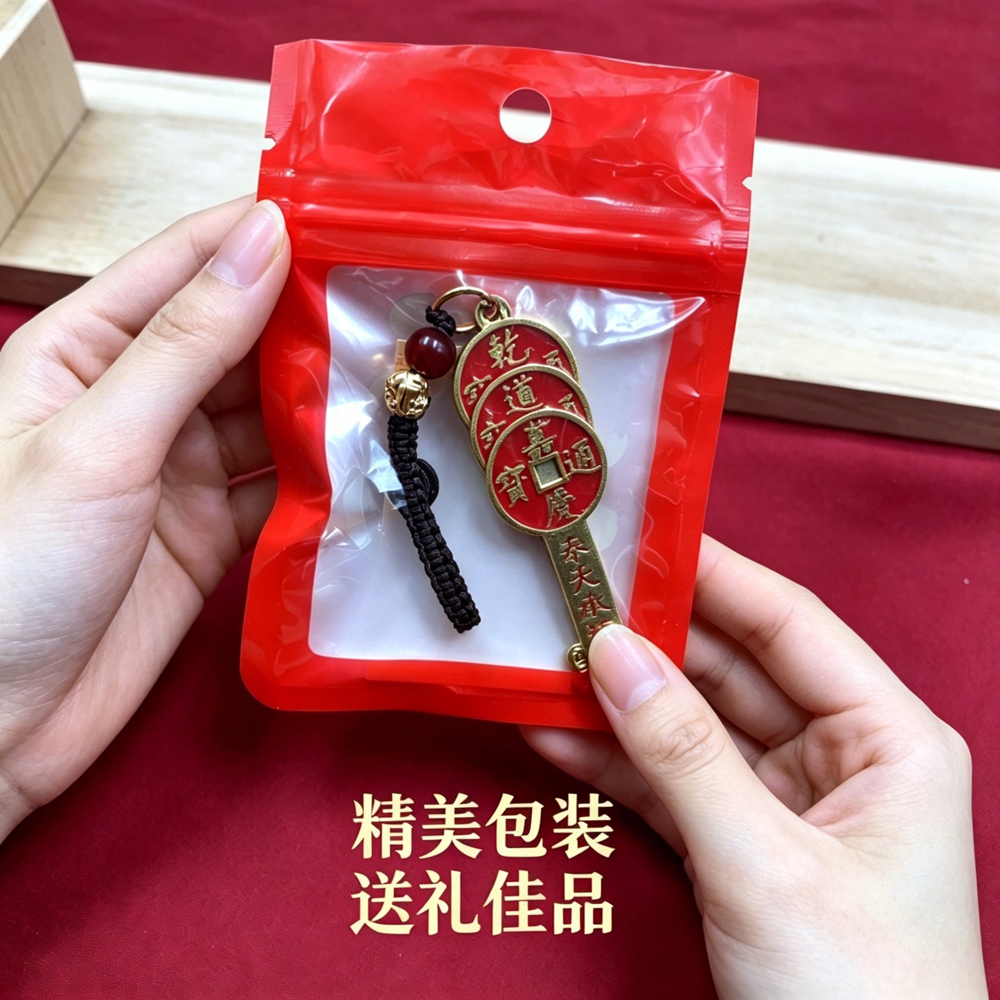 财库葫芦招财钥匙扣本命年礼物