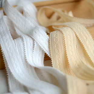 PH风辅 新款 纯棉棉布睫毛边 bjd手工花边娃衣纯棉料 对丝棉