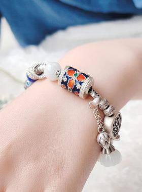 灵石创艺原创小众个性纯银手链