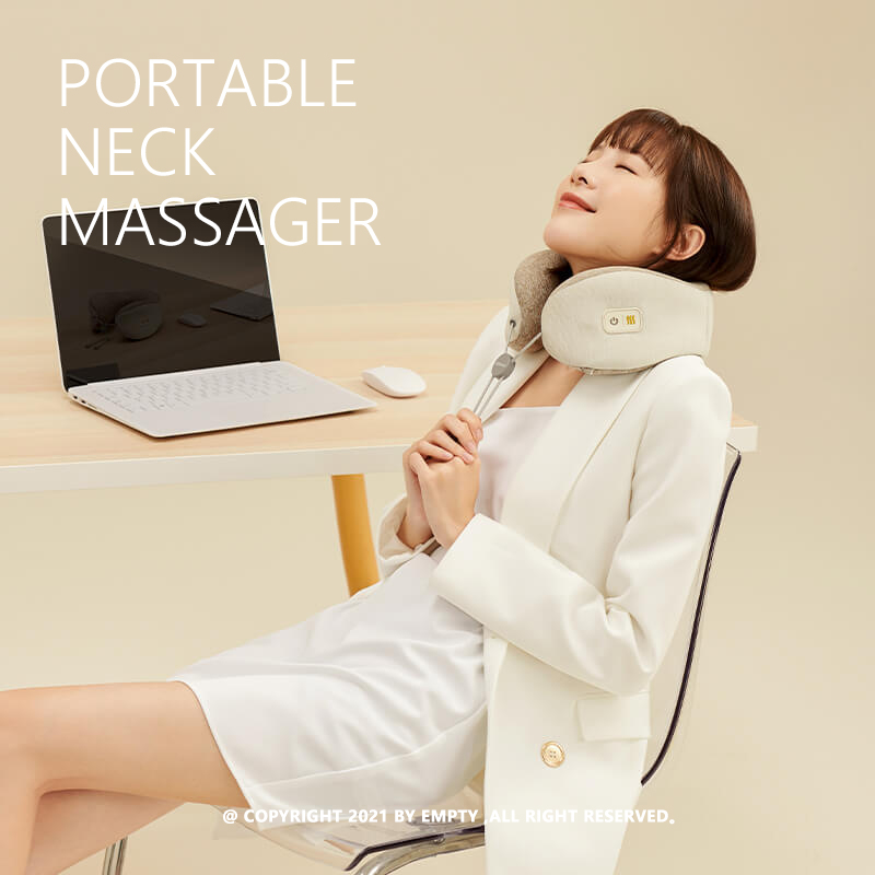 LERAVAN | Portable Neck Massager 便携颈部温感按摩器 缓解疲劳 个人护理/保健/按摩器材 按摩靠垫/坐垫 原图主图