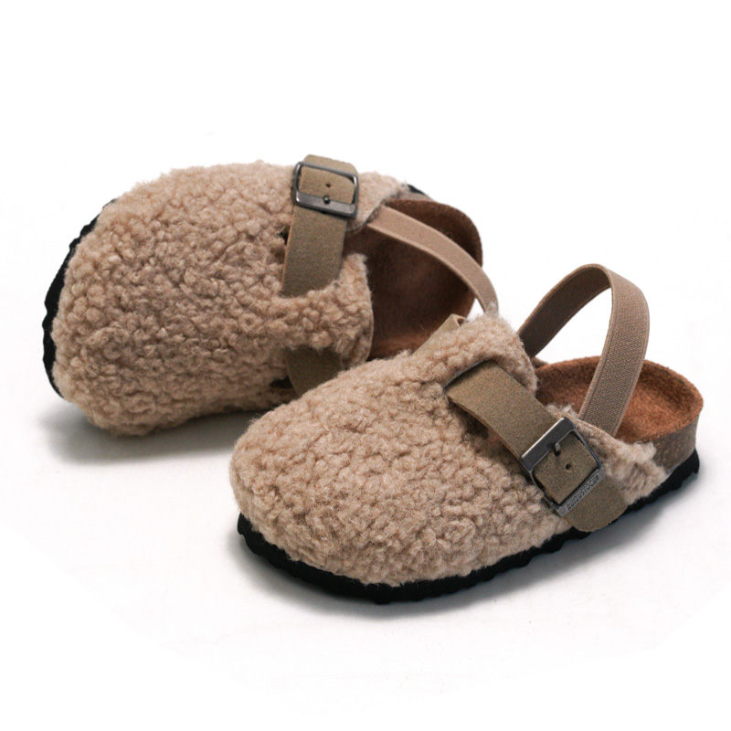 睿足中小童秋冬季软木棉鞋