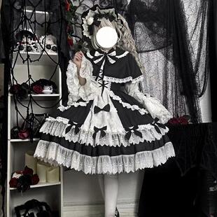 全款预约玩偶密语lolita公主风JSK连衣裙优雅斗篷圣诞节生日礼服