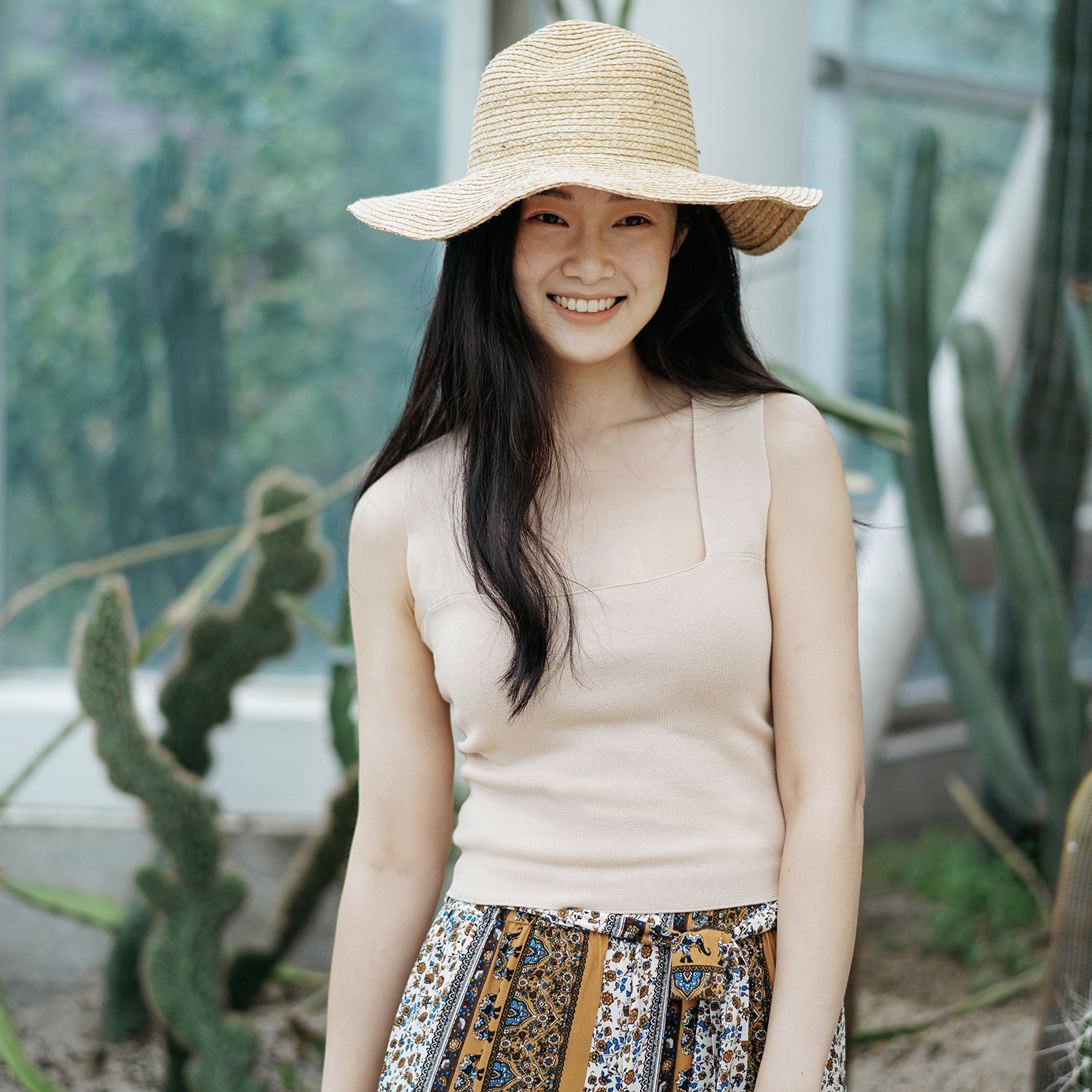 陈外婆自制女装无袖短款显瘦小心机上衣女夏性感针织背心外穿两色