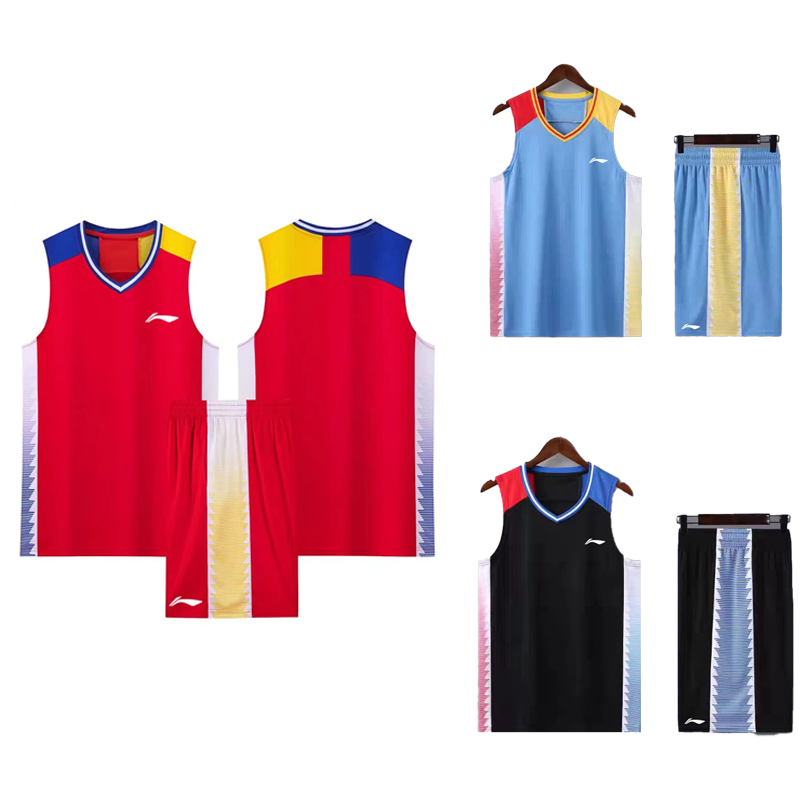 夏季速干透气男篮球服套装