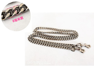 包包链条配件斜挎小包带子金属包带肩带银色包包链子小C.K包带配