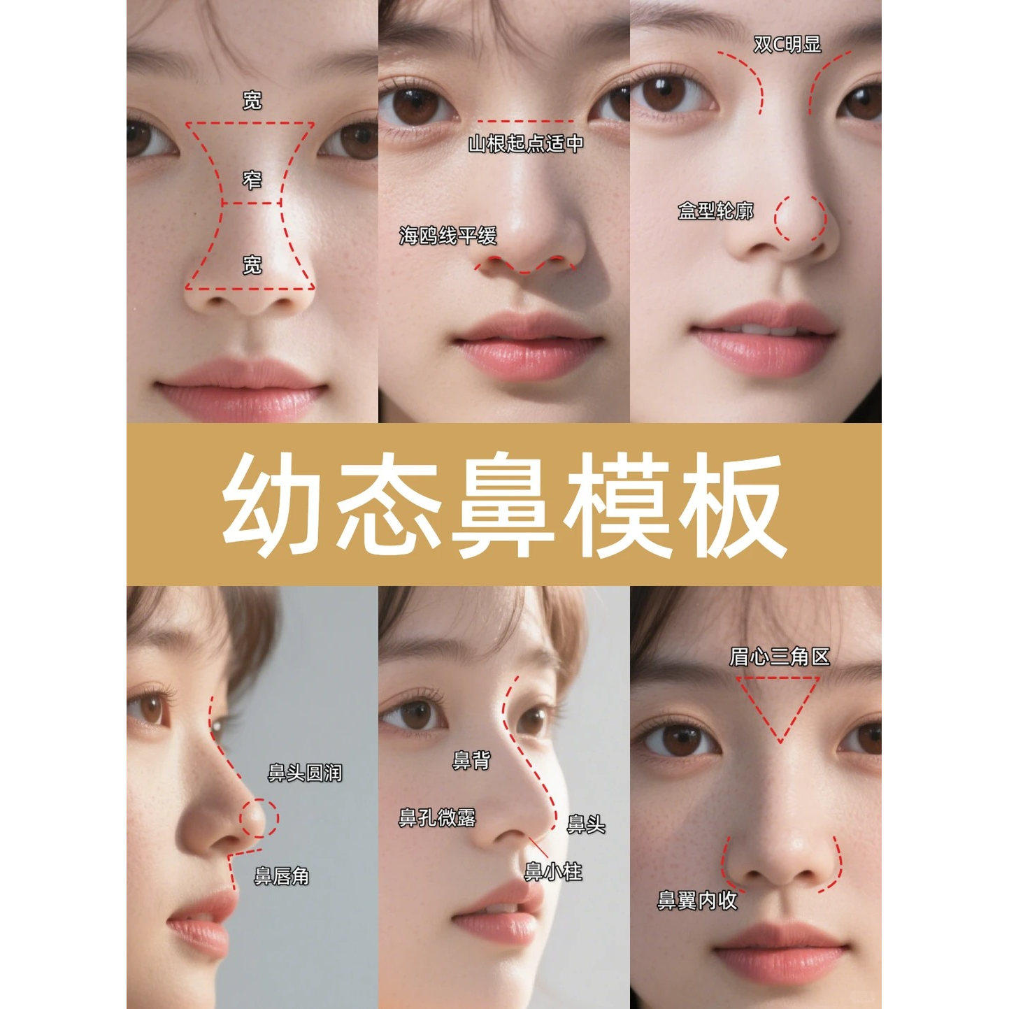 上海南昌医美假体隆鼻手术自体软骨垫鼻尖鼻基底硅胶膨体鼻修复