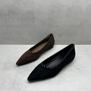 撤柜处理断码女鞋2026春款一脚蹬内增高女单鞋尖头浅口舒适工作鞋