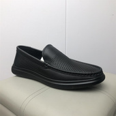 休闲皮鞋 断码 镂空透气舒适防滑牛皮男式 单鞋 处理2025夏款 真皮男鞋