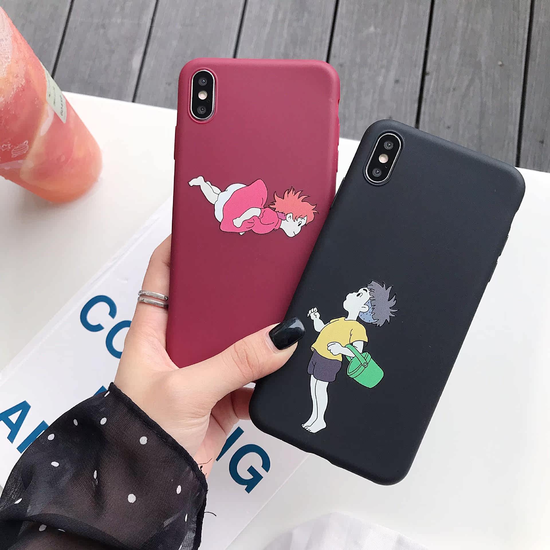 宗介波妞vivoX20/X21/Y66手机壳X27oppoR11/R15/R17情侣RENO/A7软|ruв категории Цифровые аксессуары, аксессуары для мобильных телефонов, телефон защитный кожух/оболочка - от Buy2taobao.com для оказания профессиональной услуги покупки агента Taobao