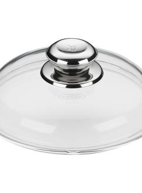 德国原装WMF福腾宝20/24/28cm平底锅汤锅奶锅玻璃盖锅盖锅盖子