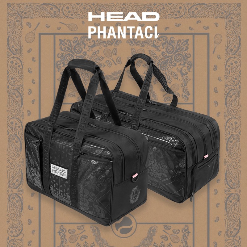 海德HEAD×Phantaci范特西联名款限量网球包Duffle单肩包Tote包