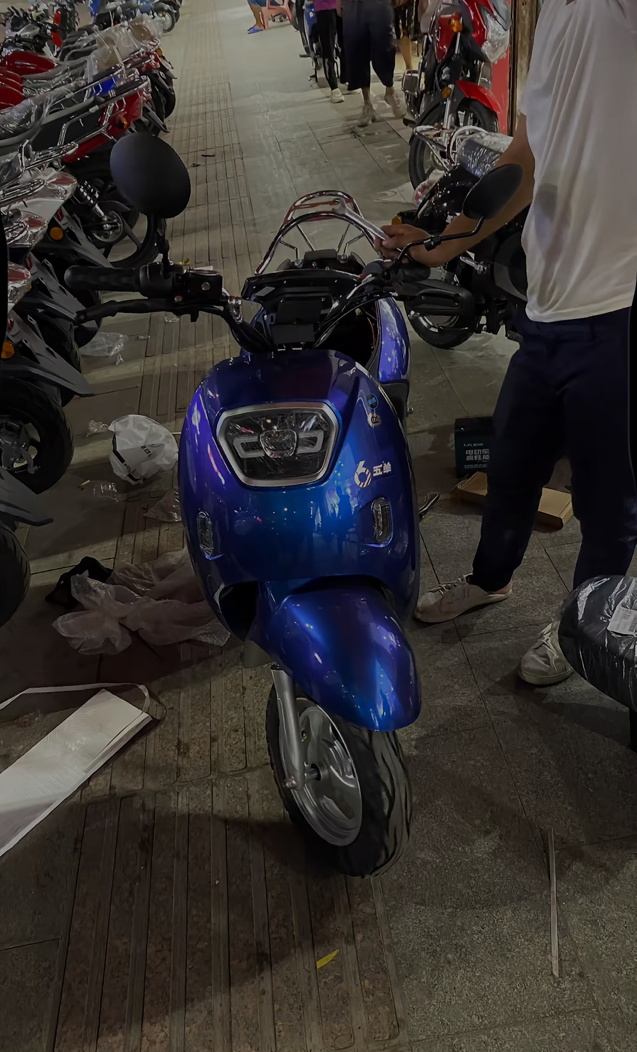 奥通精龟王3代电动车塑料外壳配件适用于奥通方鹰电动车外壳