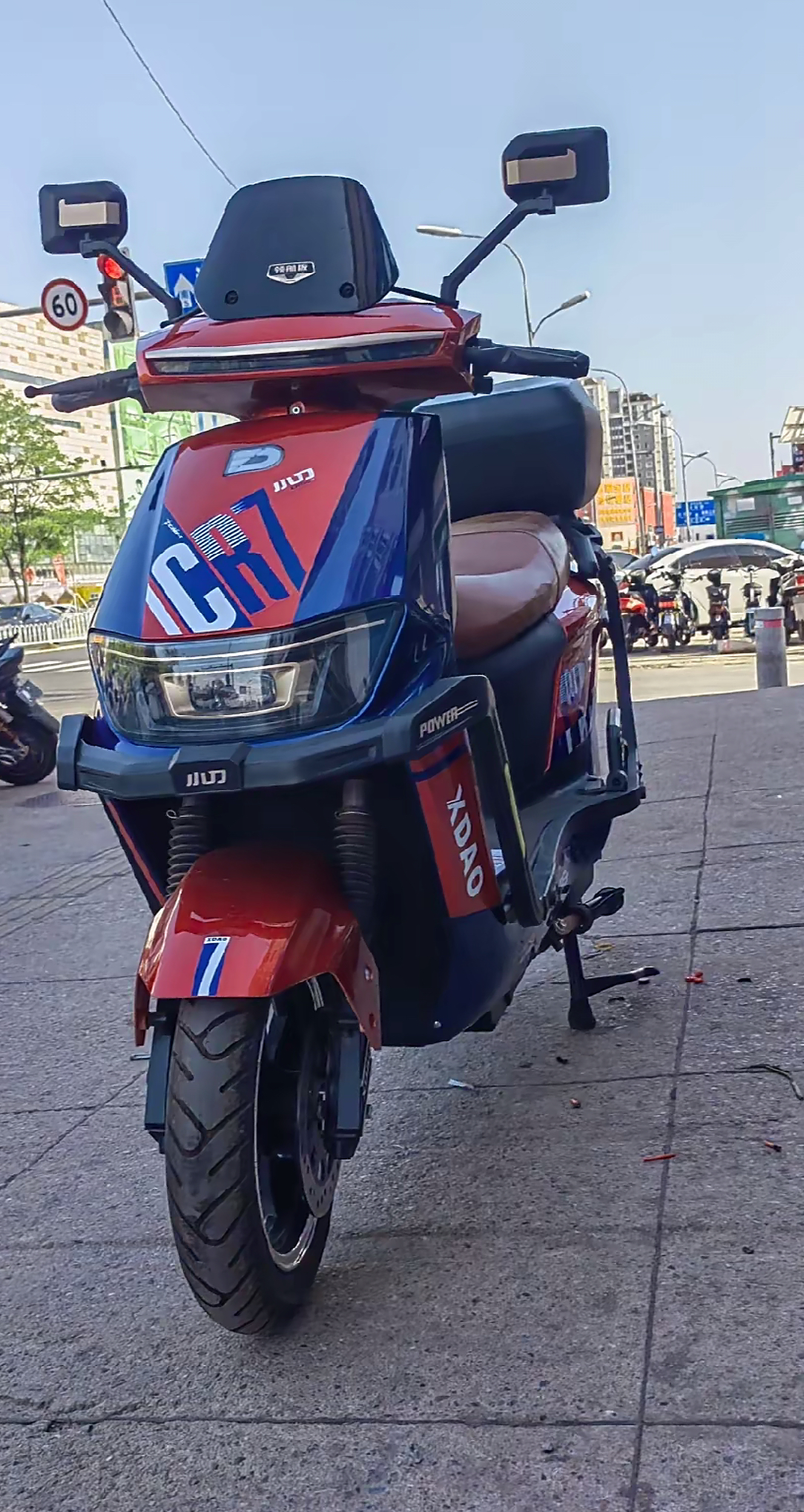 小刀K赛特领航版电动车外壳电瓶车塑料件配件原厂件前围工具箱