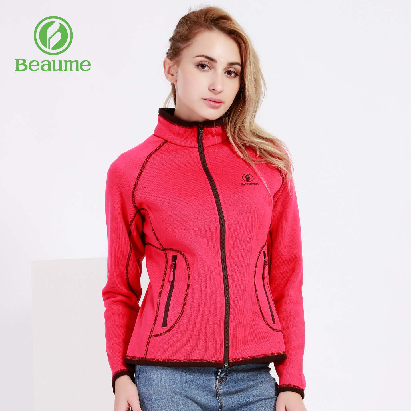 Beaume户外抓绒衣保暖防风衣卫衣