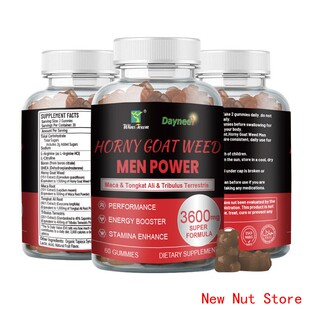 horny goat weed men power maca tongkat ali tribulus