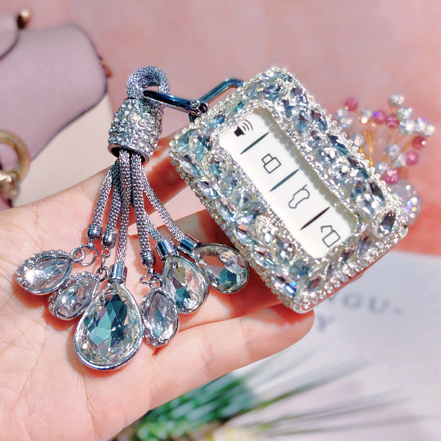 适用24坦克300钥匙套25款三百400hi4t赛博坦克500汽车包扣女镶钻