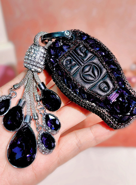 适用奔驰gla200钥匙套c200l扣b200 cla220女c180l老款a180 glc260