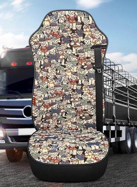 陕汽德龙货车座套X3000X5000L5000F3000M3000S专用全包四季坐垫套