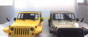 新款1/10 scx10双鹰牧马人车壳 四门车壳313通用 全新313牧马人壳