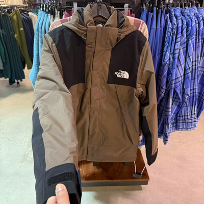 YANYAN美国代购The north face北面 男士羽绒内胆 三合一冲锋衣
