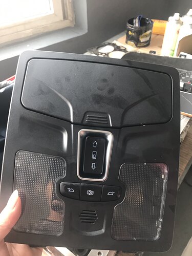 江铃陆风X7天窗开关 顶灯开关阅读灯开眼镜盒室内灯开关顶灯