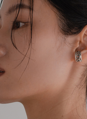 INAKSH个性简约藤蔓耳套大号ins个性设计女士耳环气质轻奢耳环