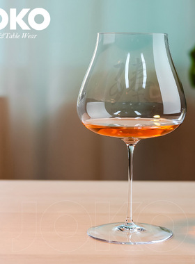 JOKO【可刻字】超薄无铅水晶红酒杯专业葡萄酒杯高脚杯手工吹制