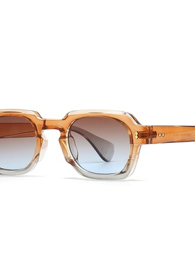跨境欧美窄小框sunglasses潮流街拍摩登魅力复古太阳镜6056